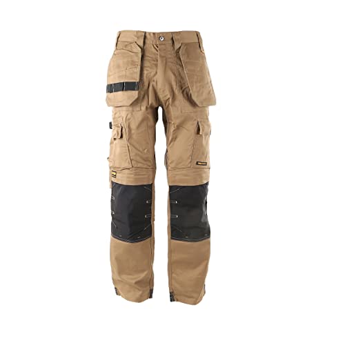 dewalt-protradesman-men-s-loose-fit-holster-pocket-cottonpoly-stretch-work-pants image 8