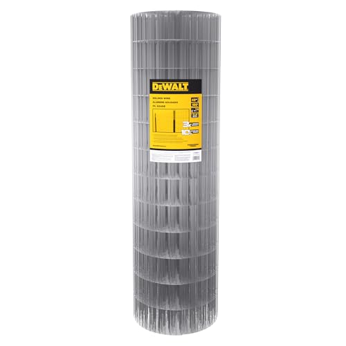 dewalt-2x4-mesh-welded-wire-fence-48-in-x-100-ft-roll-14-gauge-galvanized-steel image 7