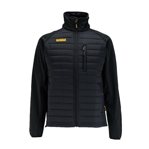 dewalt-men-s-hybrid-work-jacket-lightweight-water-resistant-insulated image 6
