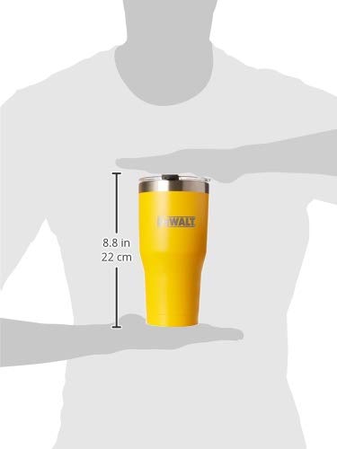 dewalt-stainless-steel-tumbler-30-ounce-yellow image 7