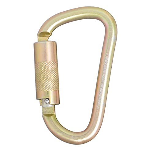 dewalt-self-locking-steel-carabiner-1-4-turn-0-85-gate-opening-ansi-compliant image 2