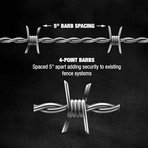 dewalt-4-point-barbed-wire-fence-1320-ft-12-5-gauge-galvanized-steel image 8