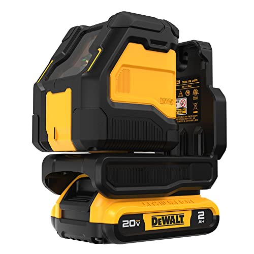 dewalt-dcle34021d1-compact-cross-line-laser-kit-20v-max-green-beam image 7