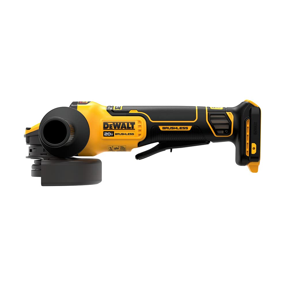 dewalt-flexvolt-advantage-20v-max-brushless-angle-grinder-dcg416b-4-1-2-to-5-inc image 4