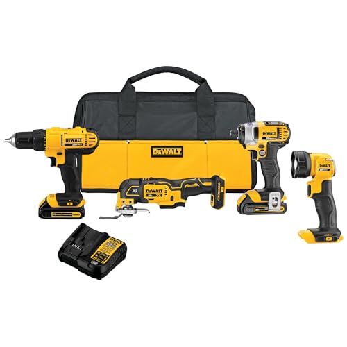 dewalt-20v-max-dck444c2-4-tool-combo-kit-with-2-batteries-and-charger image 7