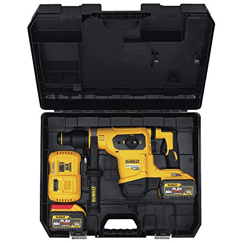dewalt-dch481x2-60v-max-sds-max-combination-hammer-kit-1-9-16-in-2-flexvolt-batt image 8