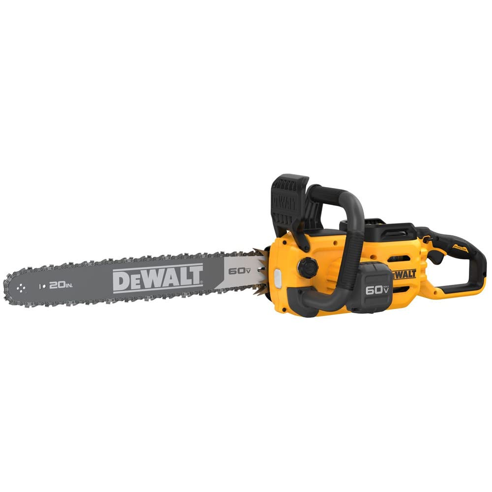 dewalt-dccs677y1-20-in-60v-max-cordless-chainsaw-with-dcb612-battery image 1
