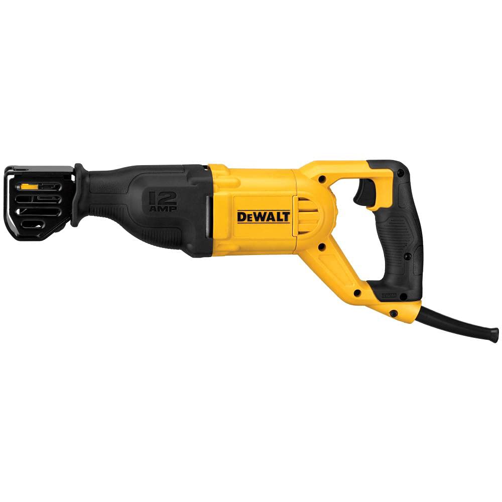 dewalt-dwe305-12-amp-corded-reciprocating-saw-4-position-blade-clamp-variable-sp image 1