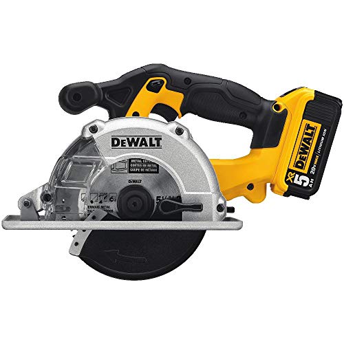 dewalt-dcs373p2-20v-max-5-1-2-circular-saw-kit-metal-cutting image 4