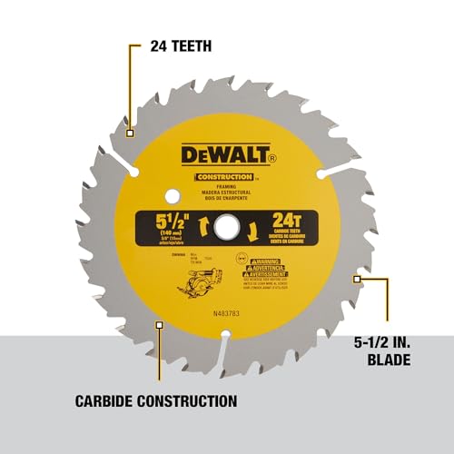 dewalt-dw9066-5-1-2-inch-24-tooth-carbide-circular-saw-blade-with-anti-stick-rim image 7