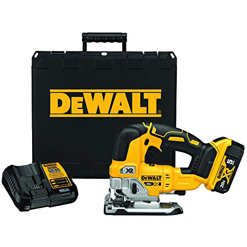 dewalt-20v-max-xr-dcs334p1-cordless-jig-saw-kit-with-5-0ah-battery image 5
