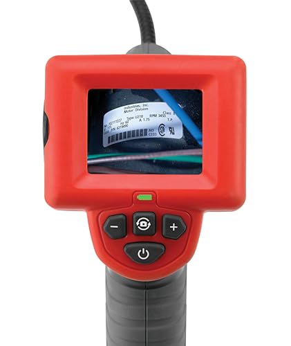 ridgid-40043-micro-ca-25-hand-held-inspection-camera-4-ft-cable-borescope-red image 7