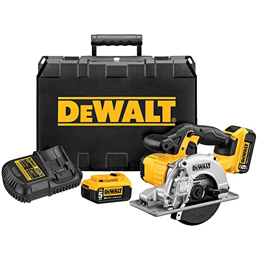 dewalt-dcs373p2-20v-max-5-1-2-circular-saw-kit-metal-cutting image 3