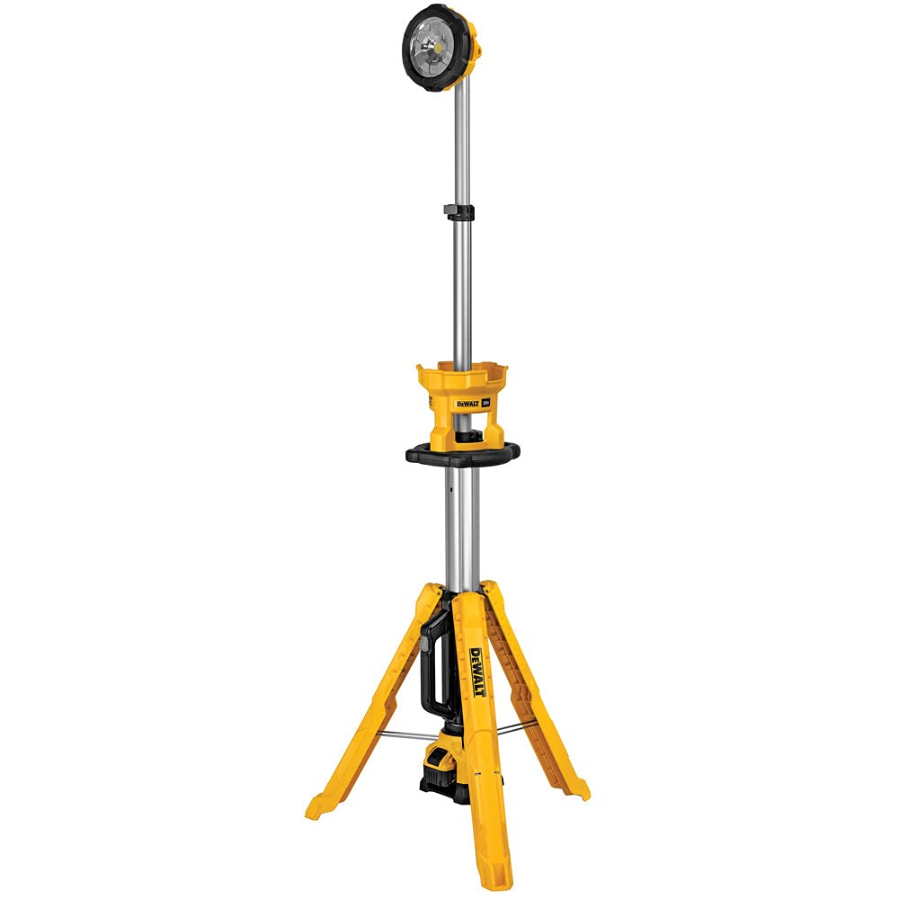 dewalt-20v-max-cordless-led-tripod-work-light-with-battery-and-charger-dcl079r1 image 3