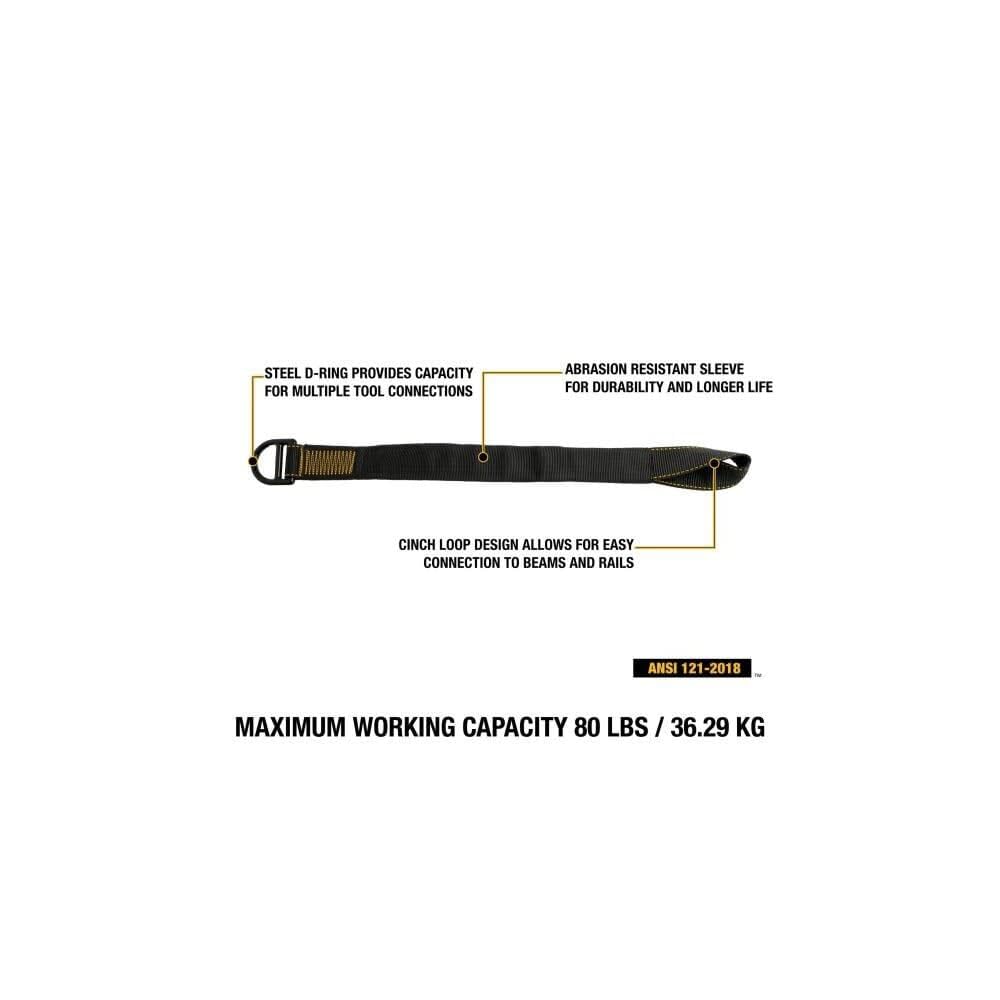 dewalt-tool-anchor-strap-80-lb-capacity-abrasion-resistant-sleeve image 2