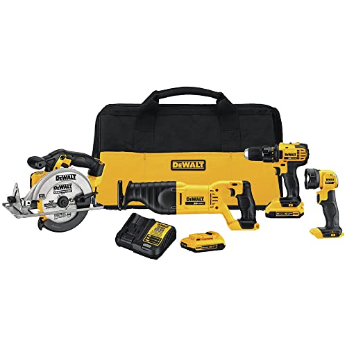 dewalt-dck423d2-20v-max-4-tool-combo-kit-with-2-batteries-and-charger image 4