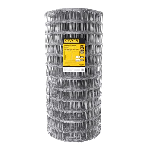 dewalt-48-x-330-welded-wire-fence-4-x4-mesh-12-5-gauge-galvanized-steel-for-shee image 7