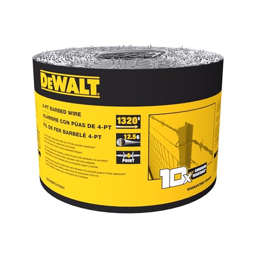 dewalt-4-point-barbed-wire-fence-1320-ft-12-5-gauge-galvanized-steel image 7