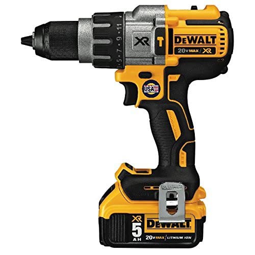 dewalt-dcd996p2-20v-max-xr-brushless-3-speed-hammer-drill-kit-with-two-5-0ah-bat image 5