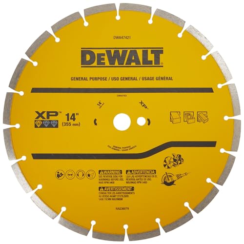 dewalt-dwa47421-14-inch-segmented-diamond-circular-saw-blade-1-inch-arbor-for-we image 8