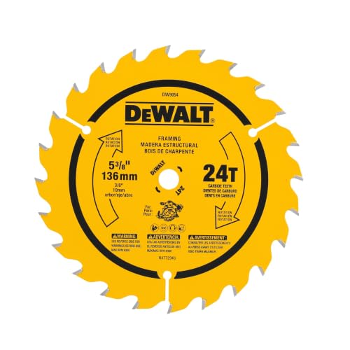 dewalt-dw9054-5-3-8-inch-24-tooth-carbide-circular-saw-blade image 8