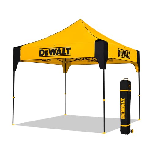 dewalt-10-x-10-work-shelter-canopy-with-duralon-plus-fabric-and-roller-bag image 8