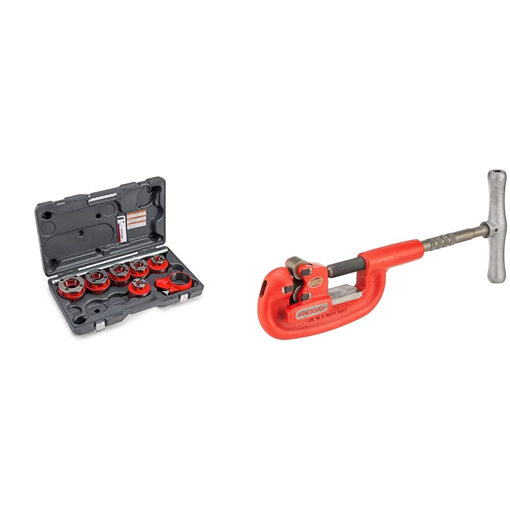 ridgid-36475-model-12-r-exposed-ratchet-pipe-threader-set-1-2-2-npt image 7