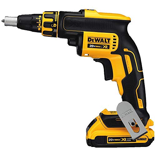 dewalt-dck267d2-20v-max-xr-drywall-screw-gun-and-impact-driver-kit-with-2-0ah-ba image 8