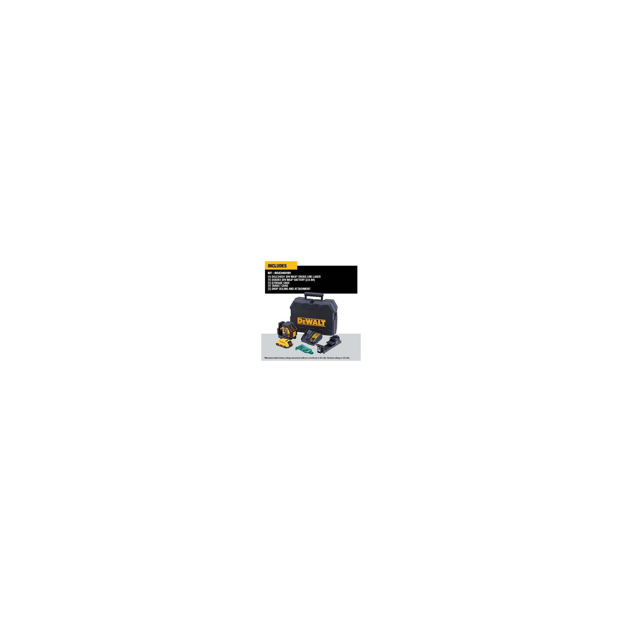 dewalt-dcle34021d1-compact-cross-line-laser-kit-20v-max-green-beam image 6