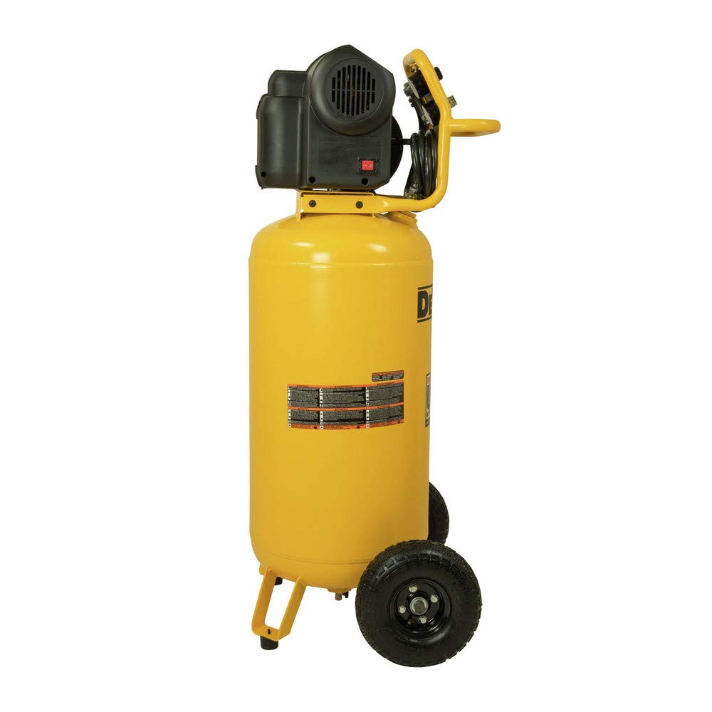dewalt-27-gallon-vertical-air-compressor-1-7-hp-oil-free-with-low-volt-start image 4