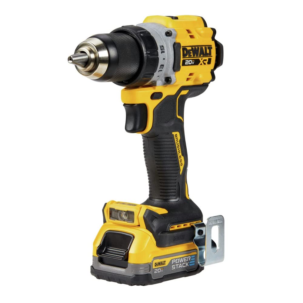 dewalt-20v-max-xr-dcd800d1e1-compact-brushless-drill-driver-kit-with-powerstack- image 4