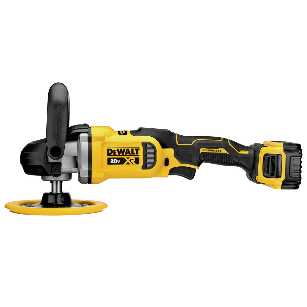 dewalt-dcm849p2-20v-max-xr-7-inch-cordless-rotary-polisher-kit-with-6-0ah-batter image 4