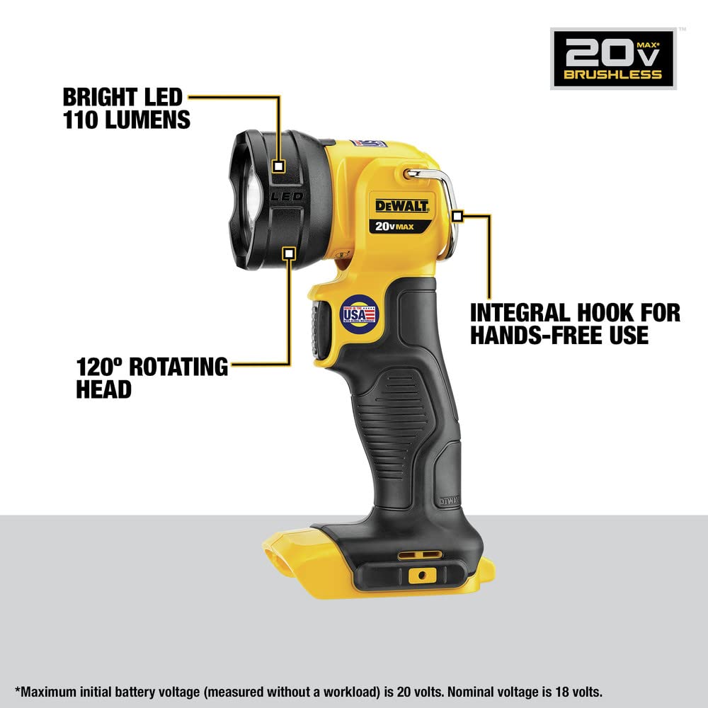 dewalt-20v-max-xr-4-tool-combo-kit-hammer-drill-impact-driver-reciprocating-saw- image 6