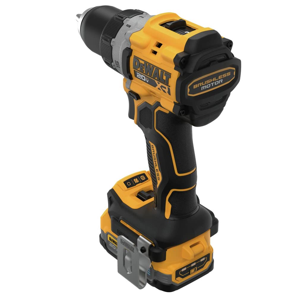 dewalt-20v-max-xr-dcd800d1e1-compact-brushless-drill-driver-kit-with-powerstack- image 8
