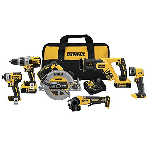 dewalt-20v-max-xr-6-tool-brushless-combo-kit-dck695p2 image 2