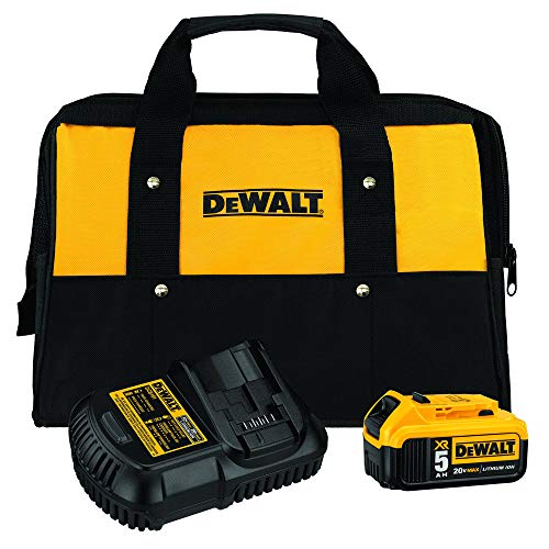 dewalt-20v-max-5ah-xr-battery-charger-kit-with-bag-dcb205ck image 2