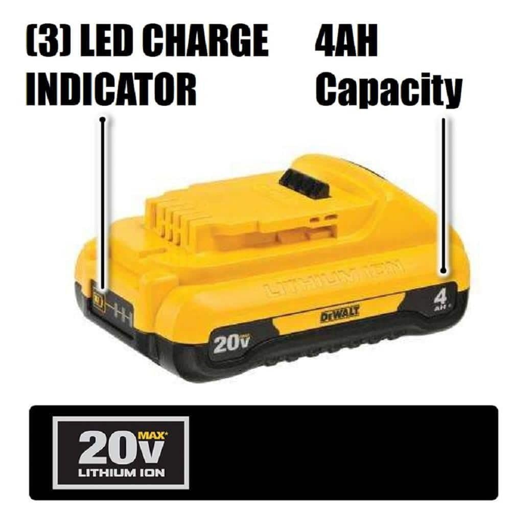 dewalt-20v-max-4ah-battery-2-pack-dcb240-2-with-fuel-gauge image 5