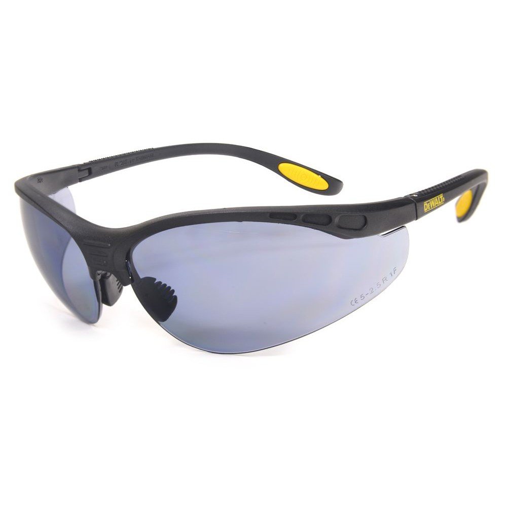 dewalt-dpg58-2c-reinforcer-smoke-lens-safety-glasses-with-rubber-temples image 1