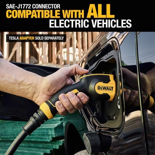 dewalt-level-2-ev-charger-48a-hardwired-wall-mount-charging-station-with-app-con image 6