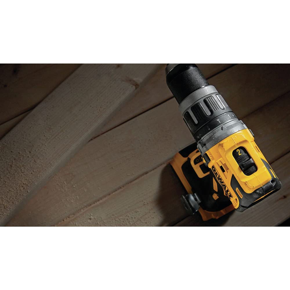 dewalt-20v-max-xr-brushless-compact-hammer-drill-kit-dcd796d2 image 5