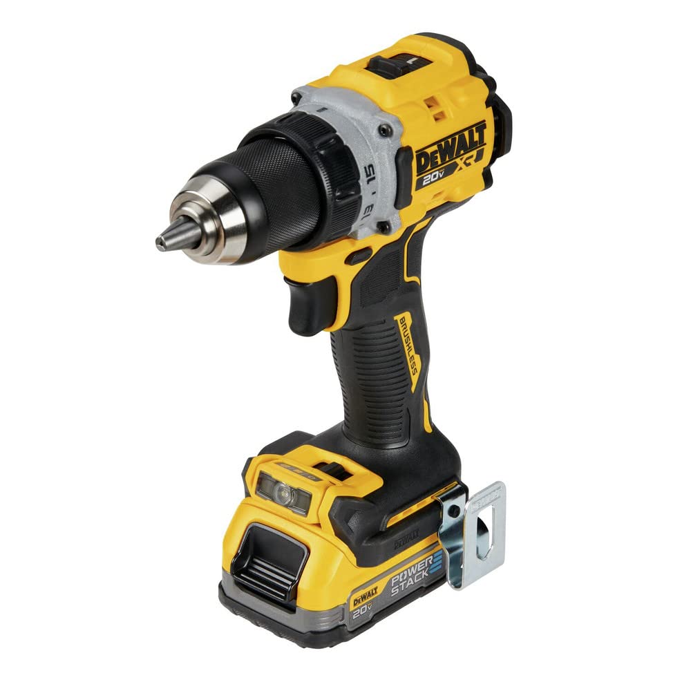dewalt-20v-max-xr-dcd800d1e1-compact-brushless-drill-driver-kit-with-powerstack- image 6