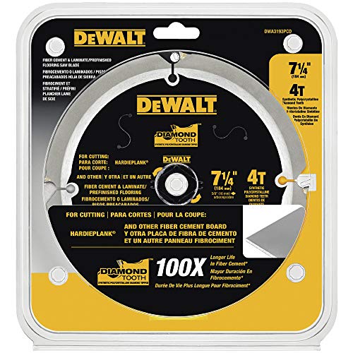 dewalt-dwa3193pcd-7-1-4-inch-4-tooth-diamond-saw-blade-for-fiber-cement-and-lami image 4
