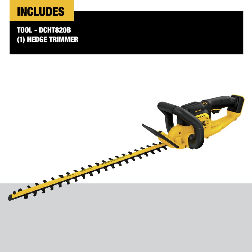 dewalt-dcht820b-20v-max-cordless-hedge-trimmer-tool-only-24-in-dual-action-blade image 3