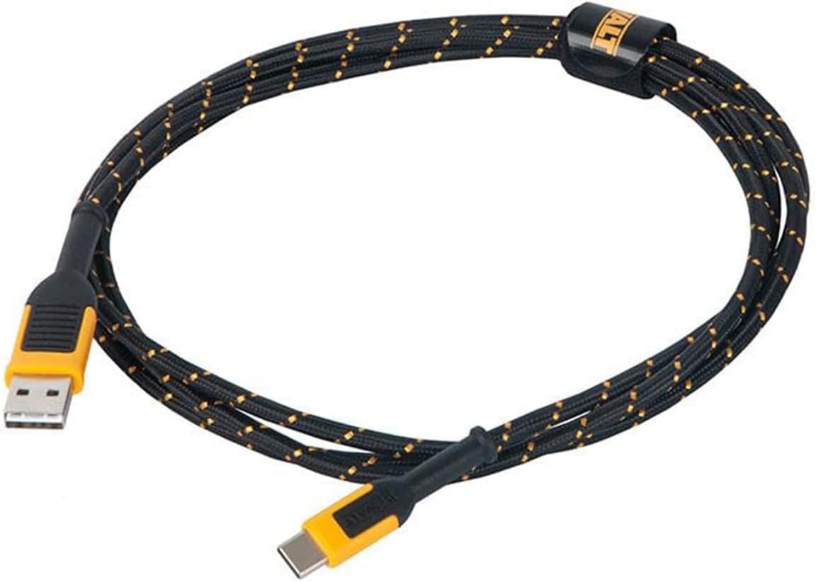 dewalt-heavy-duty-10w-fast-wireless-charging-pad-dwch10-with-type-c-cable-and-ac image 4