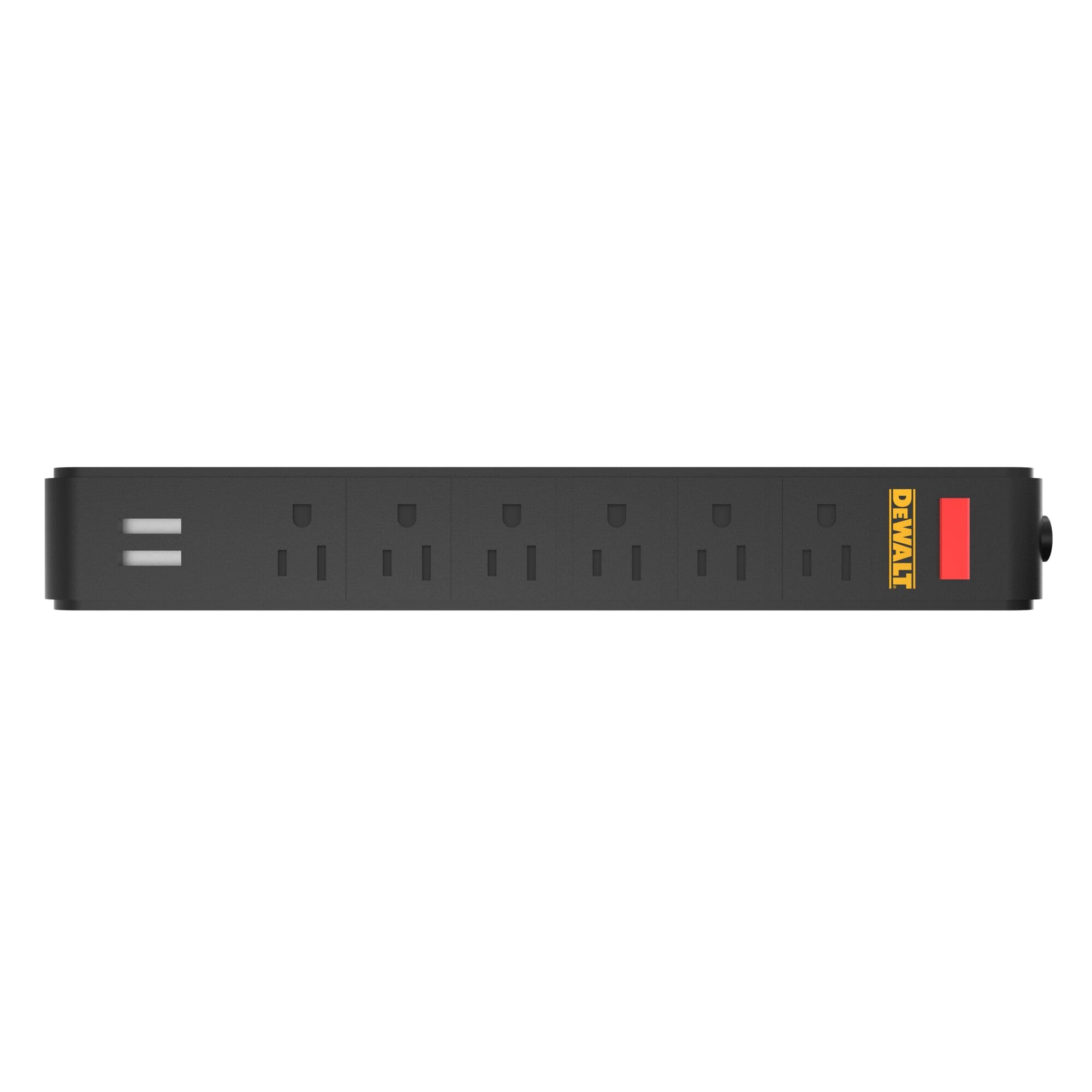 dewalt-dwst82693-magnetic-power-strip-with-6-outlets-and-2-usb-ports image 1
