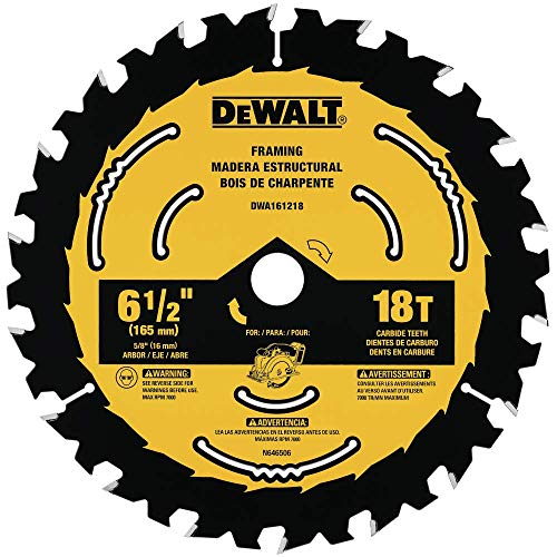dewalt-dwa161218-6-1-2-in-18-tooth-framing-circular-saw-blade image 6