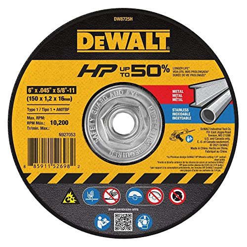 dewalt-dw8725h-6-in-x-0-045-in-x-5-8-11-in-aluminum-oxide-cutoff-wheel image 5