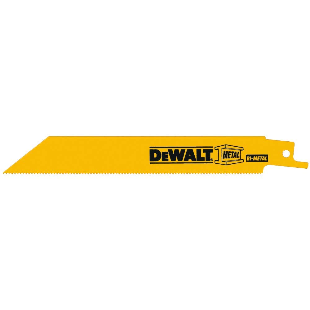dewalt-dw4811b-6-18-tpi-straight-back-bi-metal-reciprocating-saw-blade-100-pack image 1