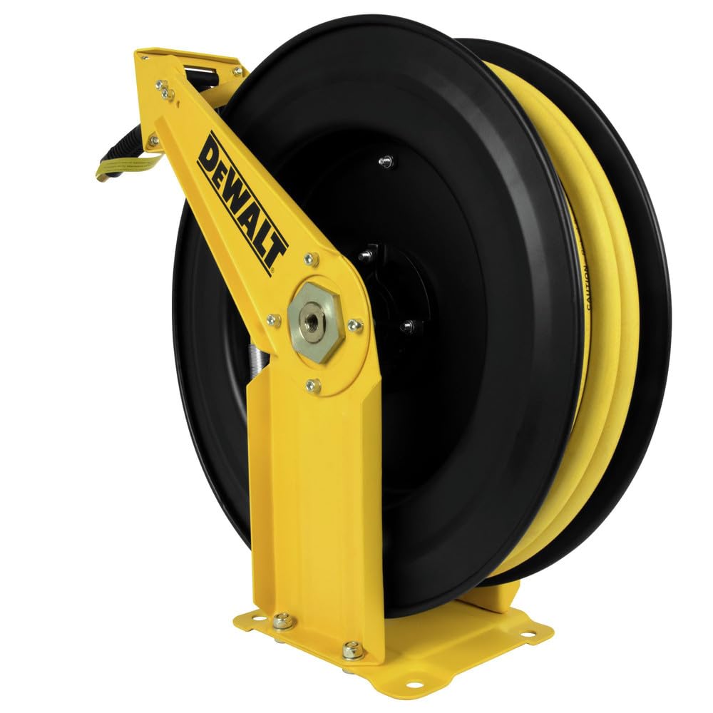 dewalt-dxcm024-0343-double-arm-hose-reel-with-3-8-in-x-50-ft-premium-rubber-hose image 4