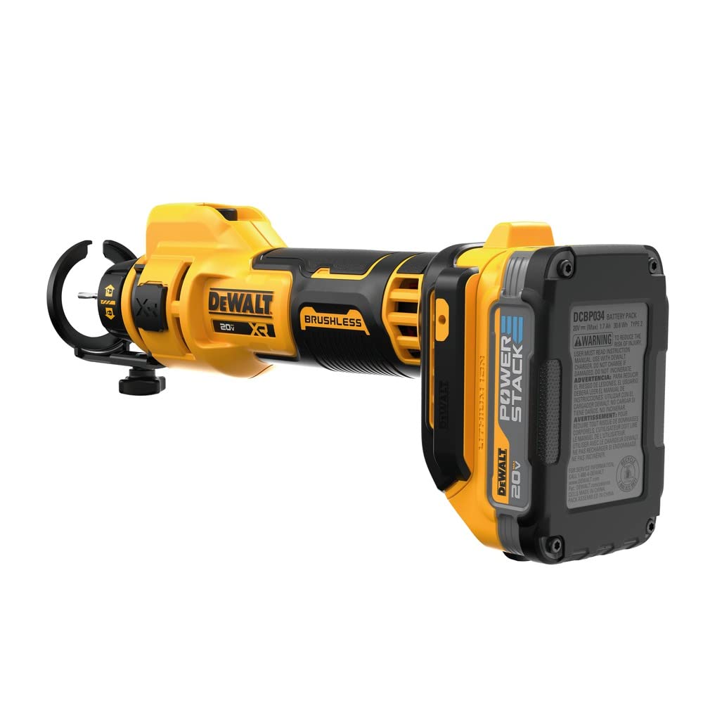 dewalt-20v-max-cordless-drywall-screw-gun-and-cutout-kit-dck265e2-with-2-powerst image 6